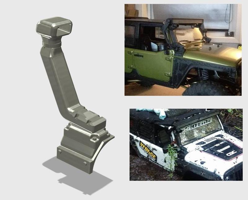 Axial SCX10 Jeep JK - Snorkel