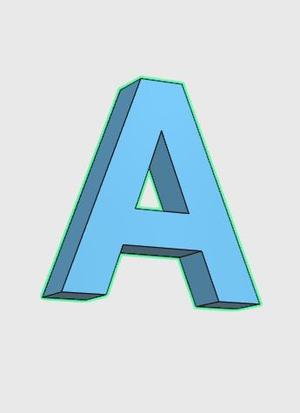 A,ei,capital letter A,capital letter A