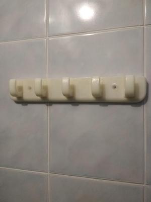 bathroom hanger, removable hooks