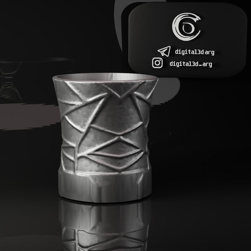 MATTE MANDALA METALLIC STYLE 24