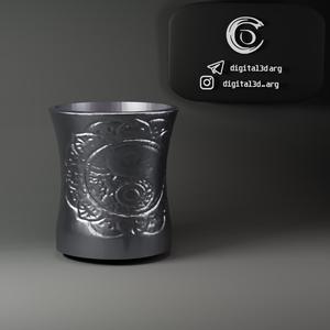 MATTE MANDALA METALLIC STYLE 09