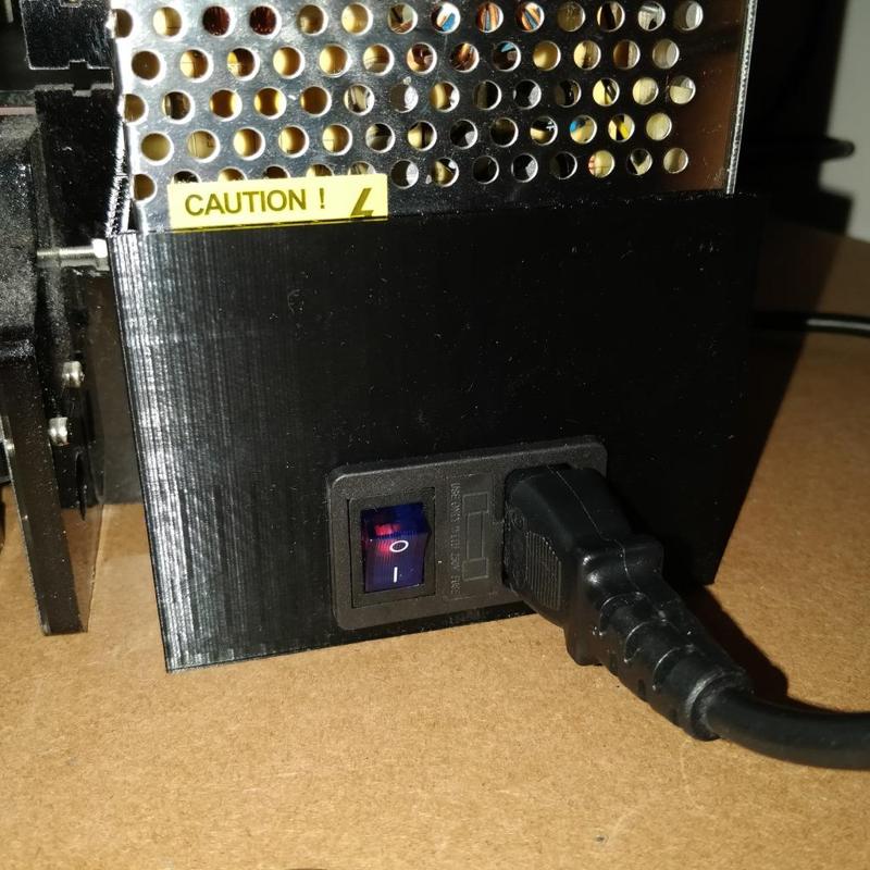 TronXY P802E PSU Cover (Fused IEC) 