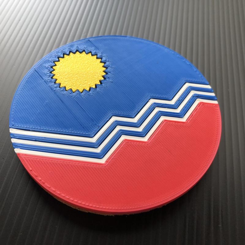 Sioux Falls - Flag Coaster