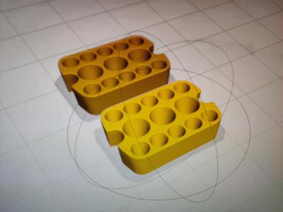 LED style headlight inserts for rc4wd 4 runner and SR5