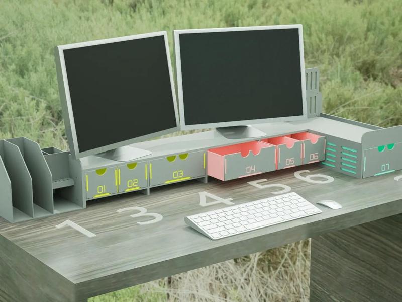Desktop Storage Cabinet No. 1