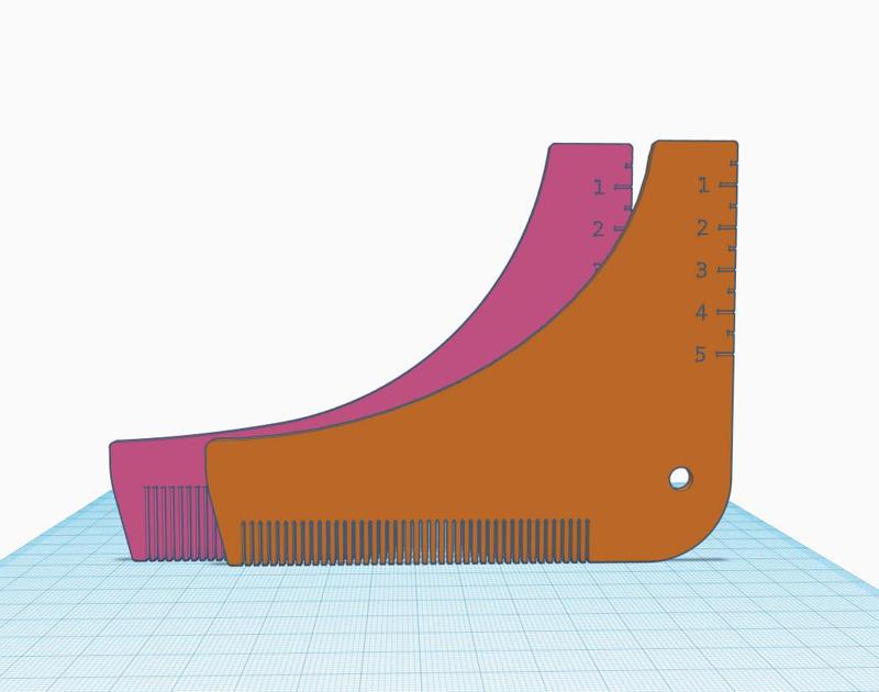 Shallow Cut Beard Shaping Tool