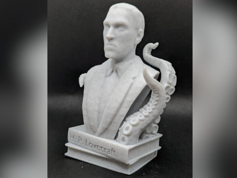 H.P. Lovecraft bust