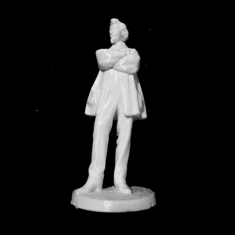 Self portrait of François Willème at Albertina, Vienna