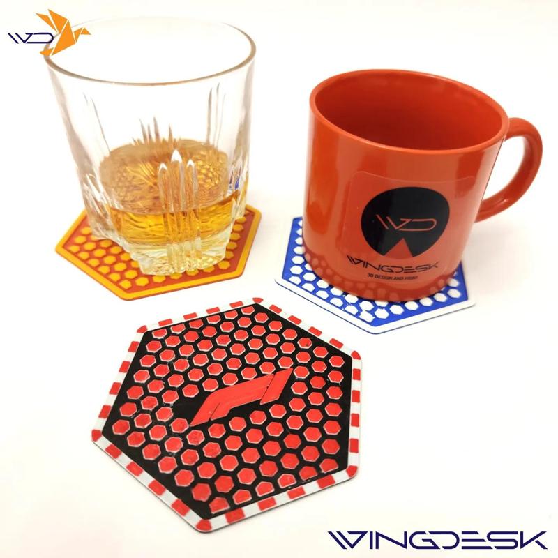 Drink Coaster - Cup base - WRC - MotoGP - F1 - DAKAR