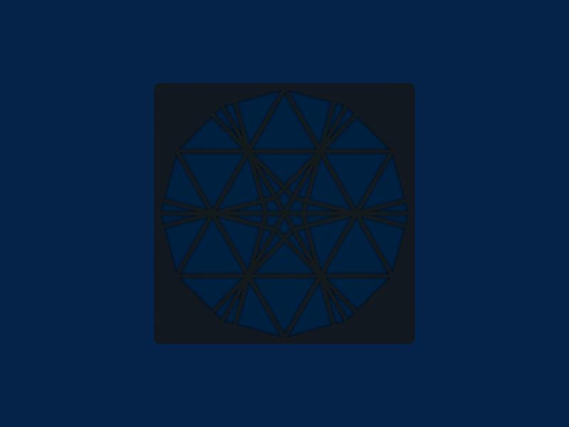 C06. Hideki Coaster - Rectangle 06 - Kasane Rindo