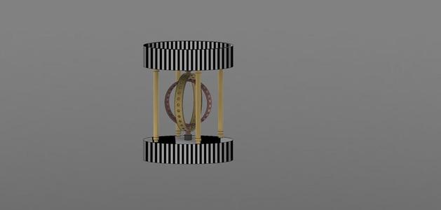 double ring led spining