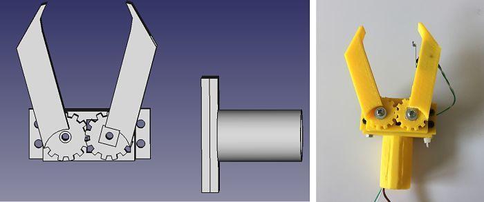 Making a 3D Printed Robot Claw