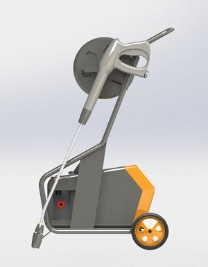 Pressure Washer - CAD Model (SolidWorks + STEP)