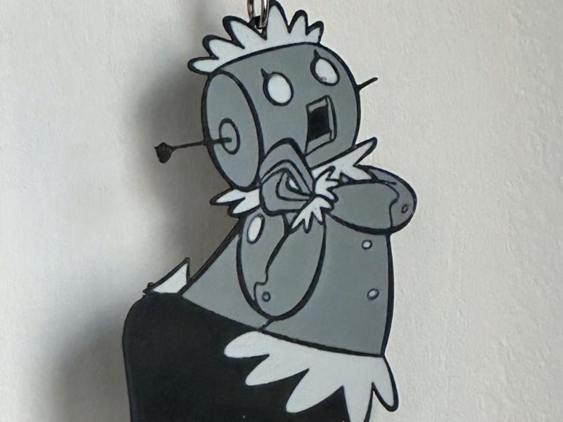 Jetsons robot keychain