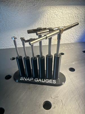 Multi-Color Snap Gauge Stand 3D Model | Ready-to-Print 3MF File!