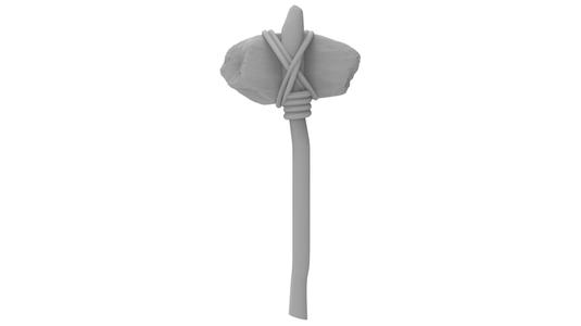Stone-Age Hammer / Marteau Age de Pierre