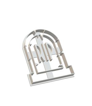 cookie cutter cookie cutter halloween tomb tombstone Halloween grave fondant fondant cookie