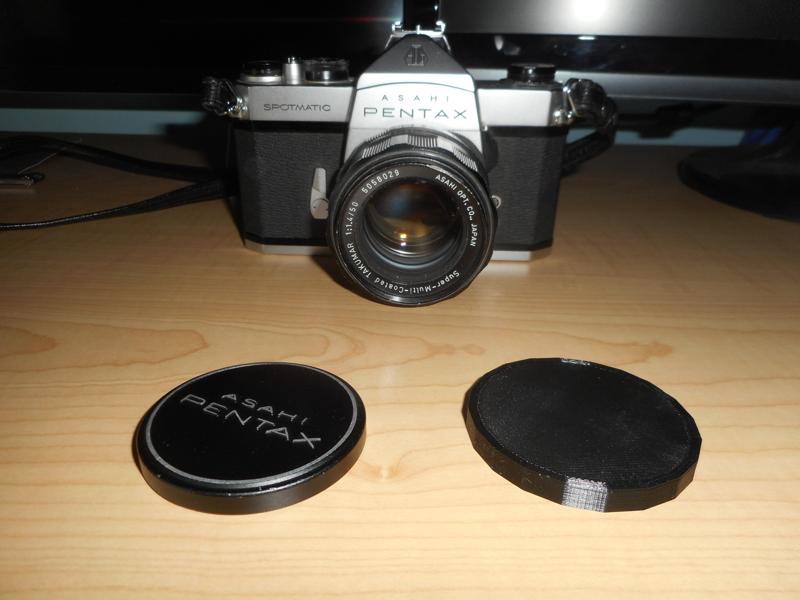 Pentax Spotmatic lens cover