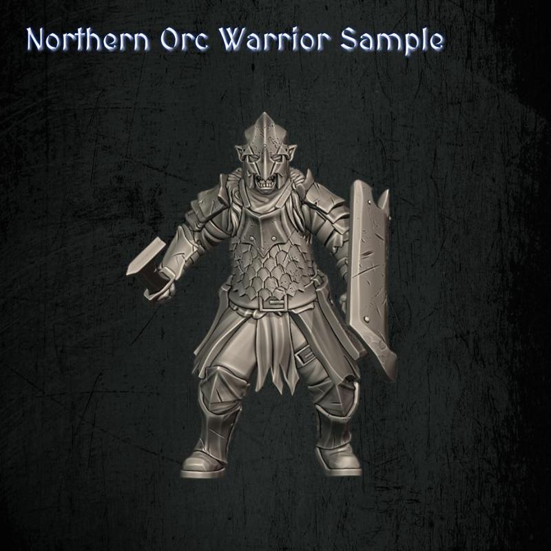 Northern Orc Warrior Sample
