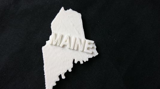 Map of Maine