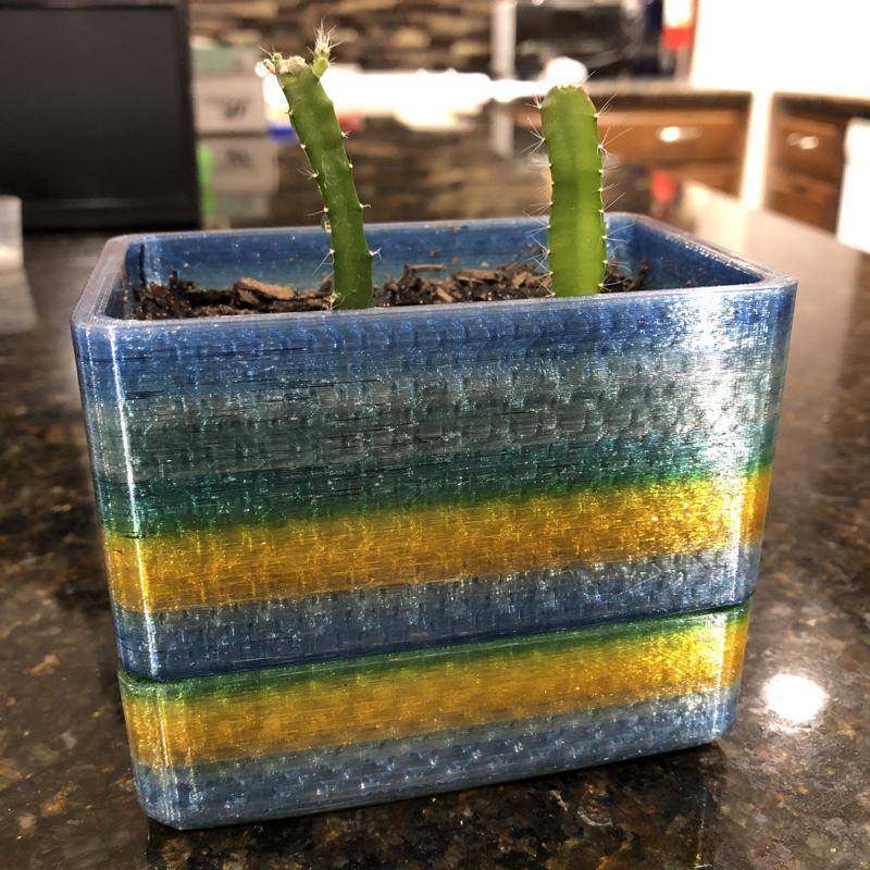 Succulent Planter Pots with Drainage and Bases