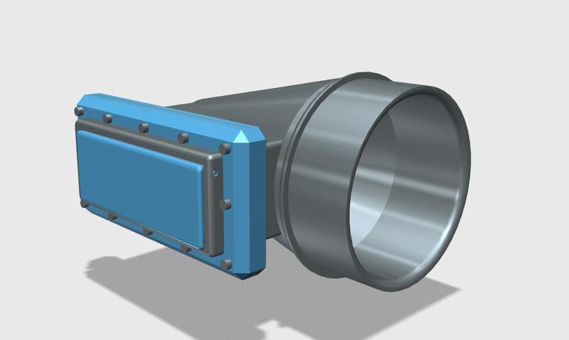 2 versions of Window Dryer / Paint Booth Duct Vents