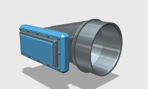 2 versions of Window Dryer / Paint Booth Duct Vents
