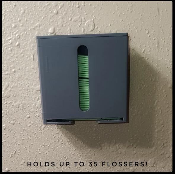 Plackers Flossers Wall Mounted Dispenser