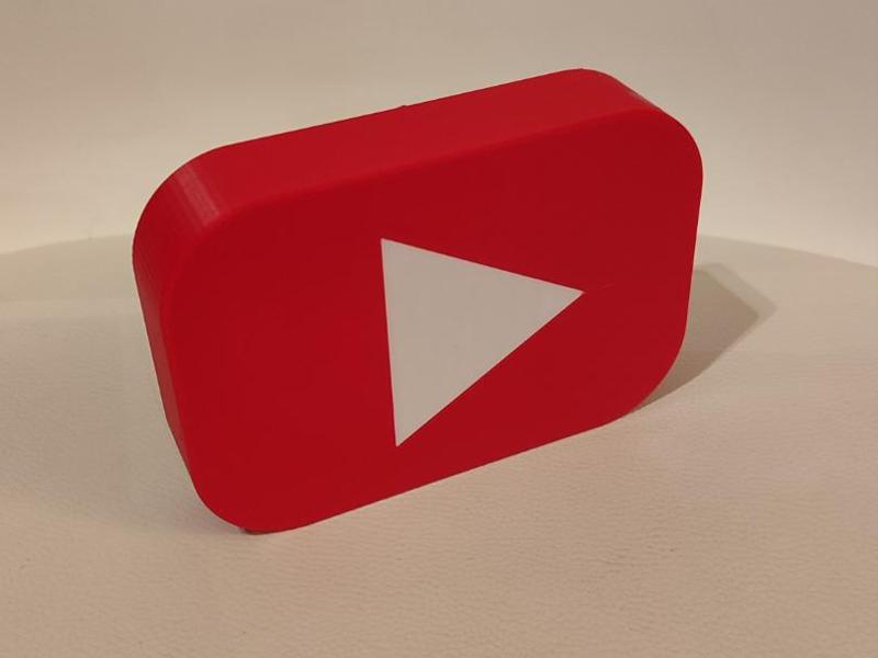 Youtube Button/Trophy