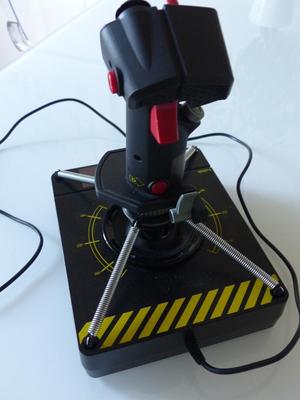 Saitek X55 / X56 stick enhancement (pull spring version)