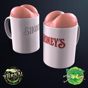 SHONEY'S BUTT MUG - RICK AND MORTY - ETERNAL