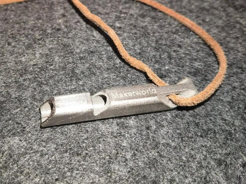 Outdoor Survival High-pitch Whistle Pendant Mk II