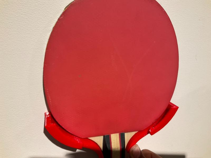 Ping Pong Paddle Holder