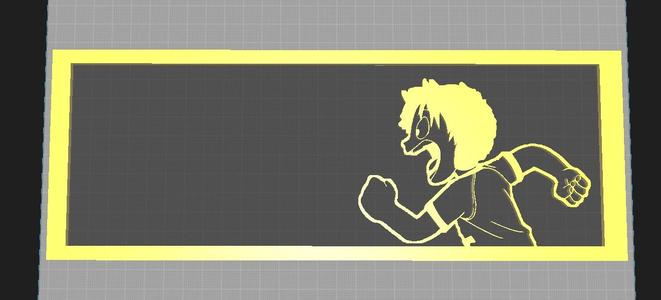 ONE PICE Frame - Luffy