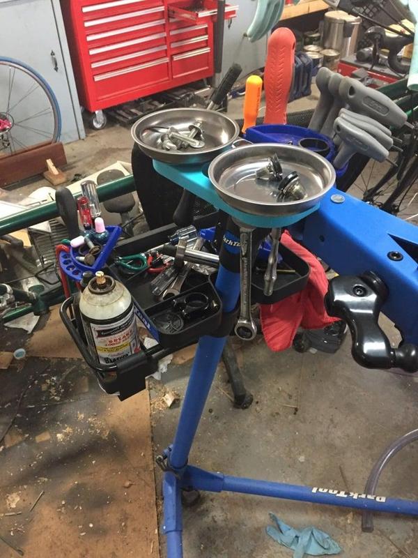 Park Tool magnetic parts holder