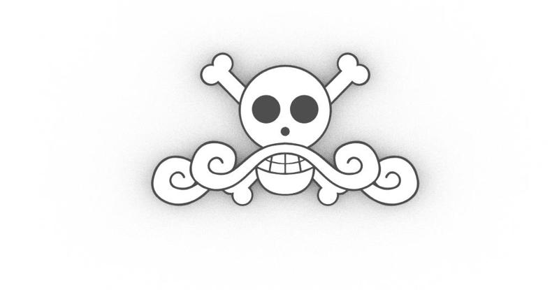 ONE PIECE JOLLY ROGER GOL D ROGER
