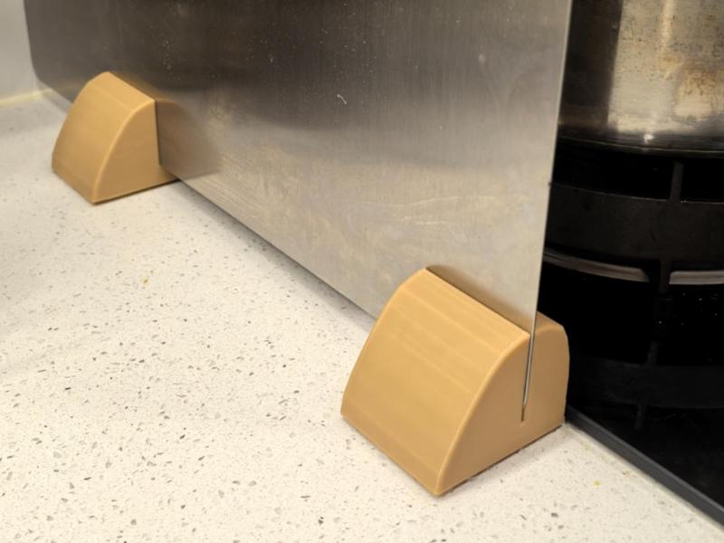 Stainless Steel Cutting Board Stand (for 1.3mm thickness)