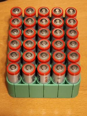 Battery Storage Trays - Print in Spiral Vase Mode