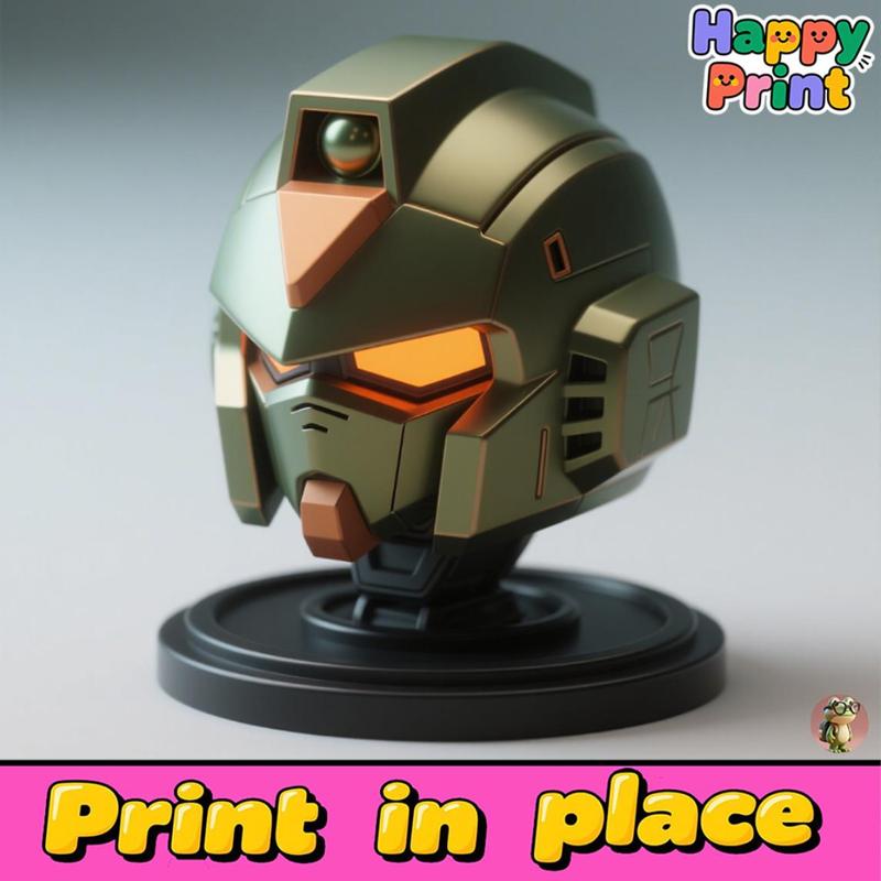 Mecha head sculpture,Gundam head sculpture
