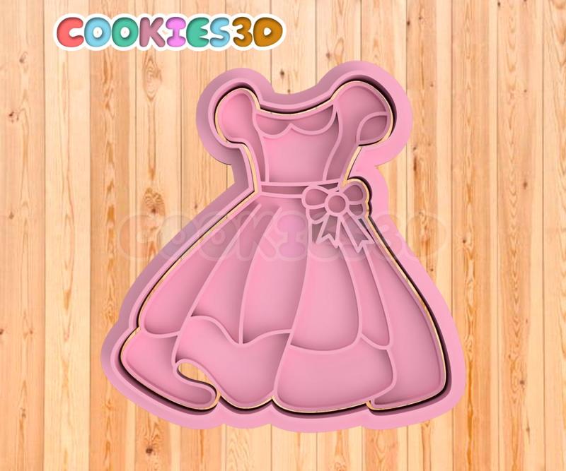 Alice in Wonderland Cookie Cutter Dress x2