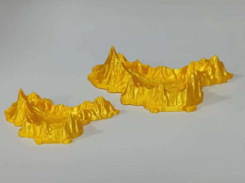 Partial Map of Mainland China ~ Golden Treasure Pot