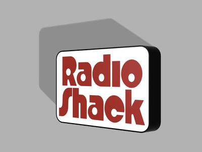 RadioShack LED Lightbox Sign