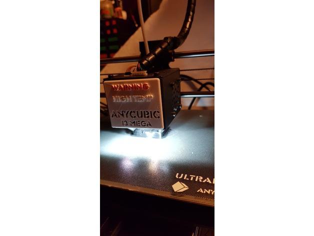ANYCUBIC i3Mega Head Sticker