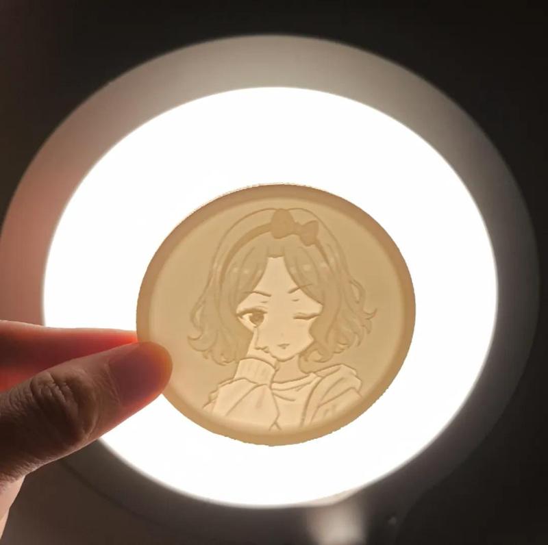 [GBC]  Precious Little Satoshi Lithophane Charm