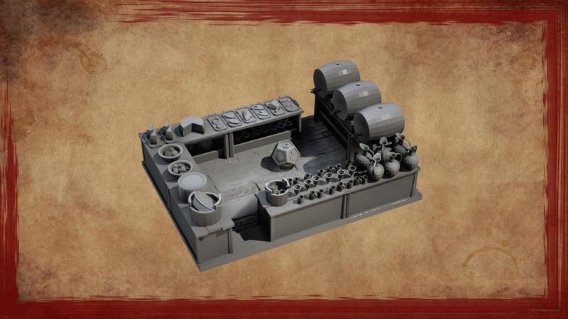 Tavern Kitchen Dice Tray