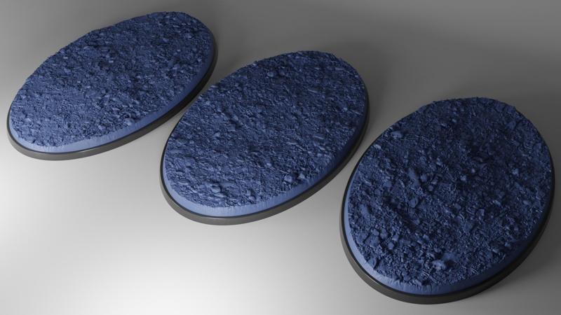 3x 170x105mm base with river stone ground (+toppers)