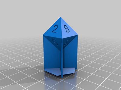 Wall Supported Dice Set v1.0