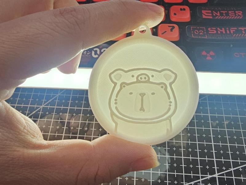 Capybara Lithophane Series 46