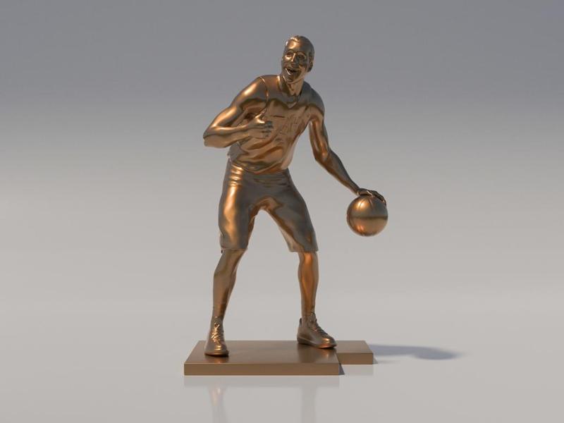 "Jinglin" Joe Ingles Statue