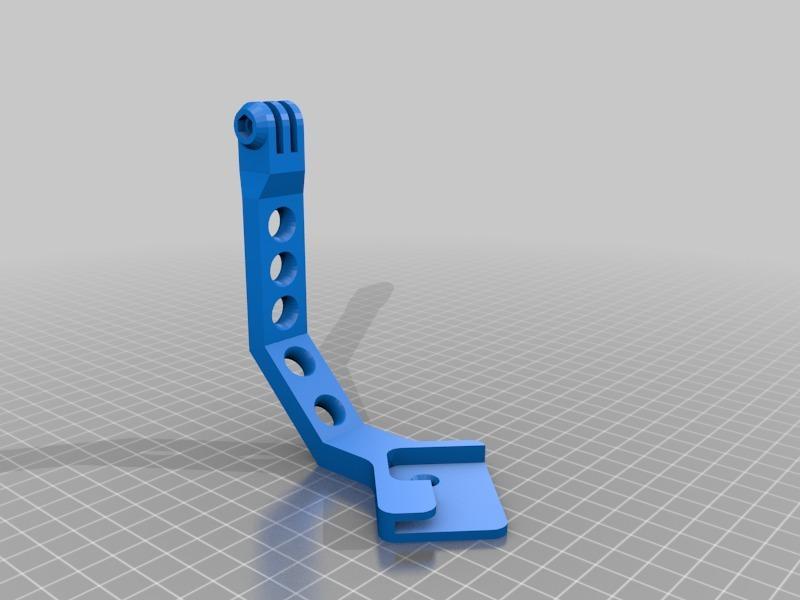 GoPro mount for the LulzBot Taz 6